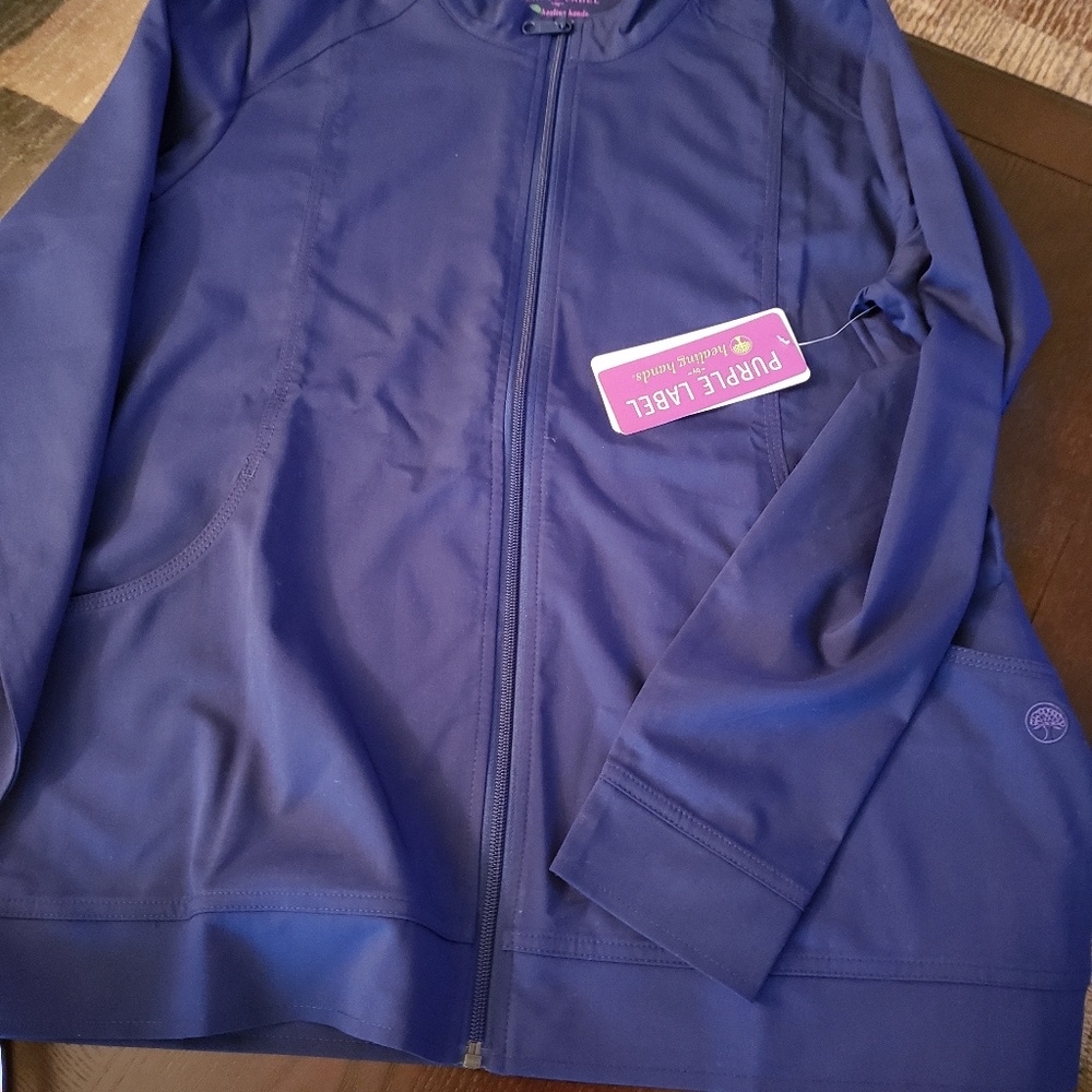 Healing hands Dakota scrub jacket - Navy Blue